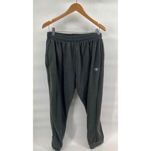 Champion Men Charcoal Gray Sweatpants Joggers Athletic Wear Size 2XL